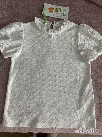 Школьная блузка sela для девочки