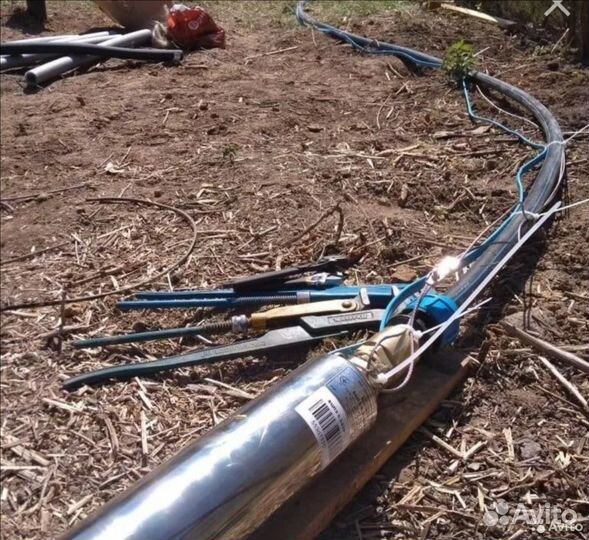 Ремонт Очистка скважин, замена насоса в скважине