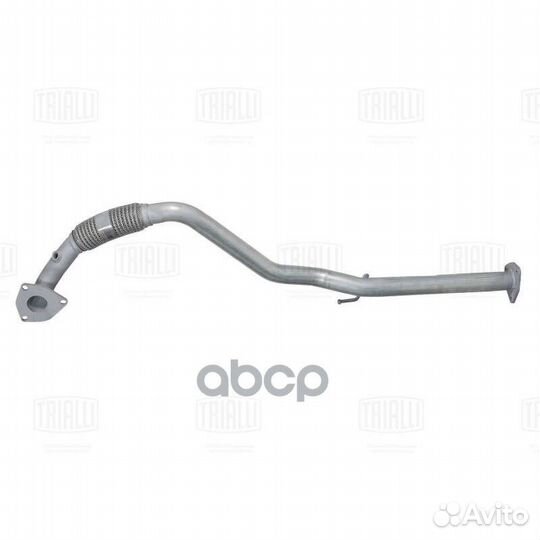 Труба приемная chevrolet lanos 97- с отв. для