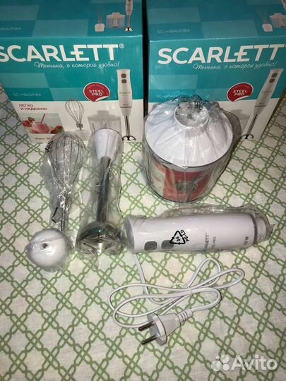Погружной блендер Scarlett Новый