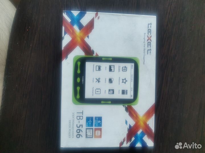 Электронная книга teXet TB-566