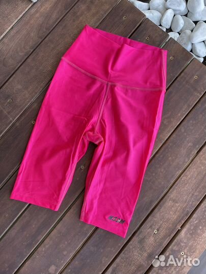 Велосипедки, шорты розовые msgm размер XS