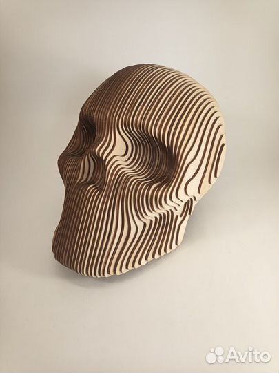 Фигура череп из фанеры