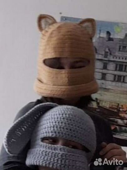 Балаклава с ушками