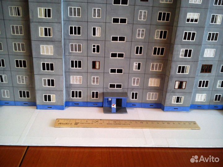 Изготовление макетов из бумаги/картона, пластика