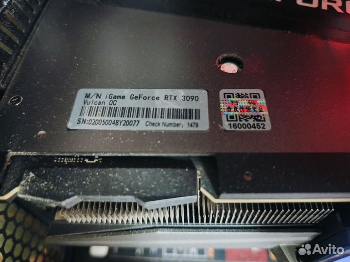 IGame GeForce RTX 3090 Vulcan 24Gb