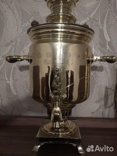 Самовары советские и царские. После реставрации