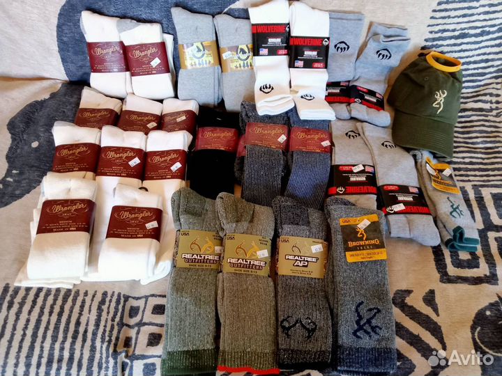 Мужские носки Wolverine Wrangler Made in USA