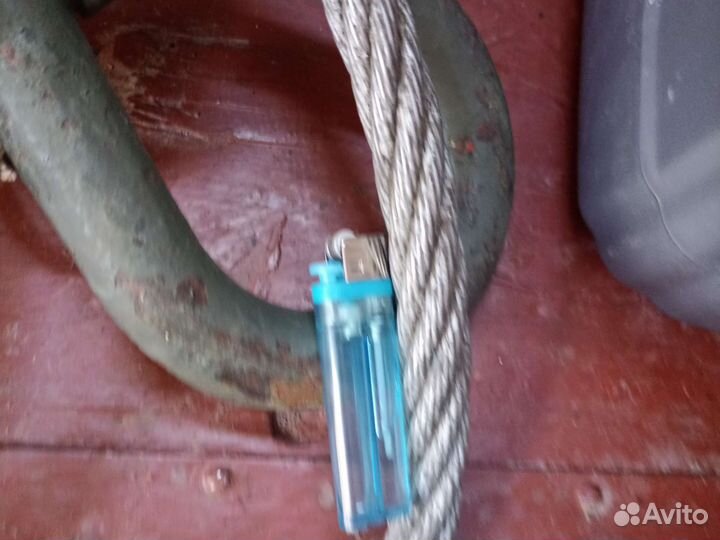 Трос металлический для буксировки грузовых авто