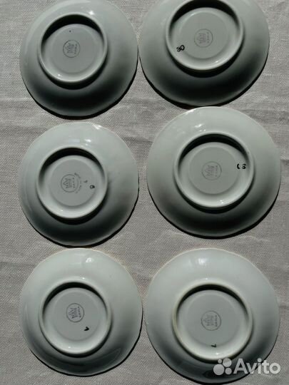 Kahla блюдца 6 шт