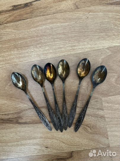 Ложки чайные мельхиоровые СССР