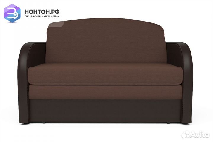 Диван выкатной Малютка коричневый