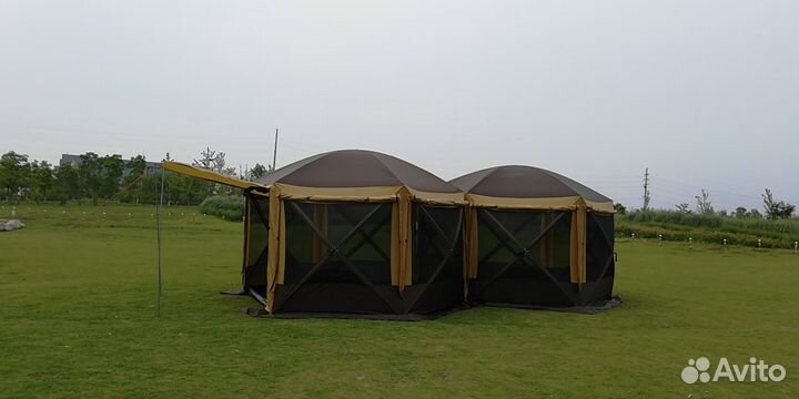 Шестиугольный шатер автомат 360*360см
