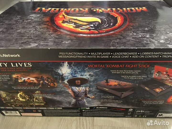 Mortal Kombat PDP Klassic Fight Stick PS3 + MK9