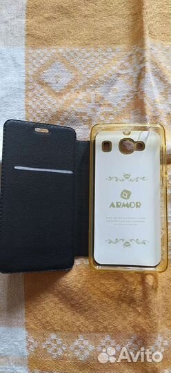 Чехол-книжка для Xiaomi Redmi 2 черный