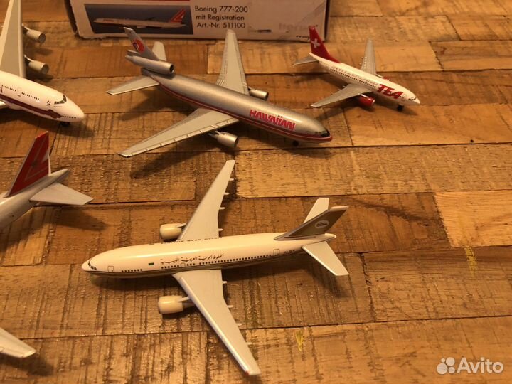 Лот из 5 моделей herpa wing 1:500