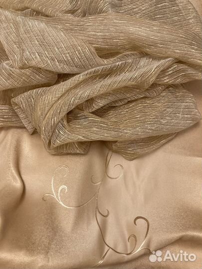 Комплект шторы+тюль