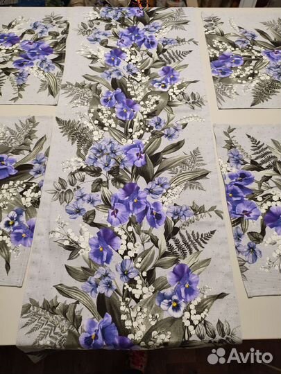 Дорожка кухонная с салфетками