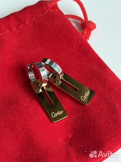Серьги Cartier