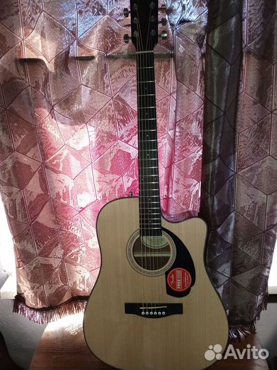 Электроакустическая гитара - Fender CD60sce