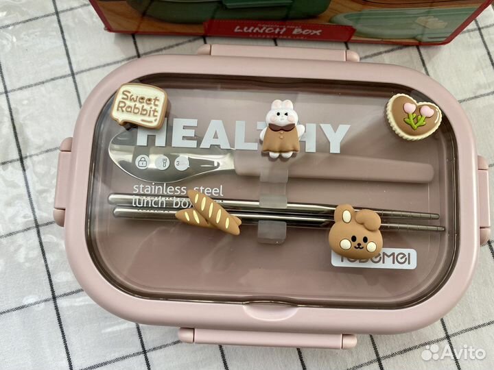 Ланч бокс для еды / контейнер для еды новый