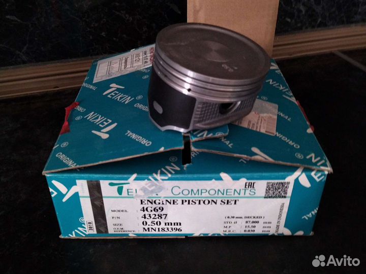 Ремонтные Поршня с кольцами митцубиши грандис