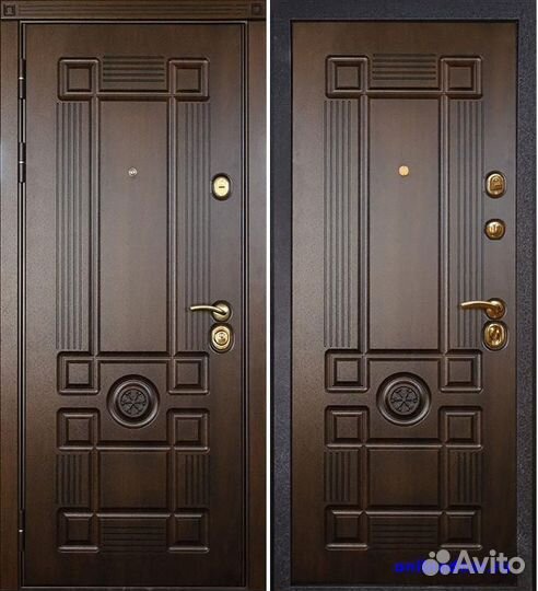 Двери входные металлические