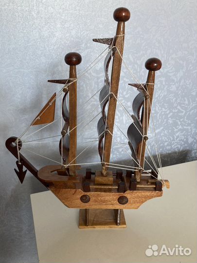 Корабль, фигура для интерьера