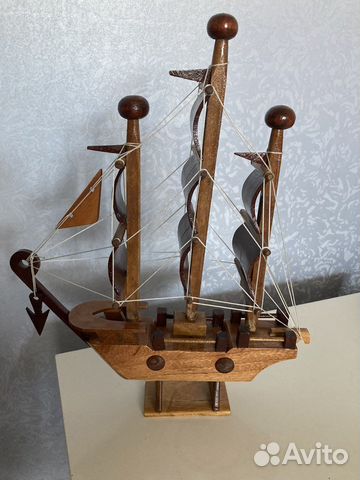 Корабль, фигура для интерьера