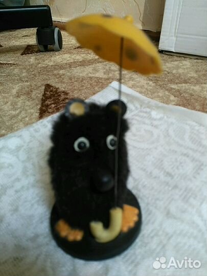 Игрушка с носом и зонтиком СССР