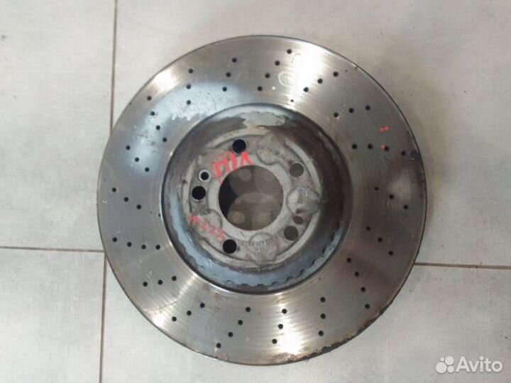 Диск тормозной передний левый Mercedes-Benz