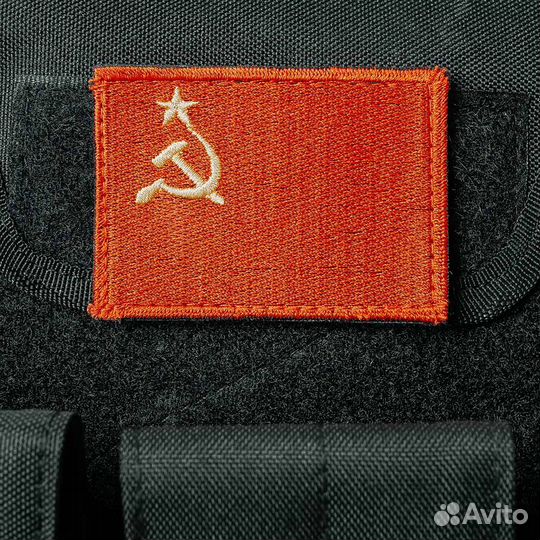 30398 Патч шеврон с вышивкой для одежды на липучке