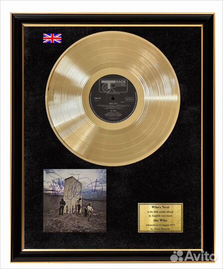 The Who подарочный винил в рамке