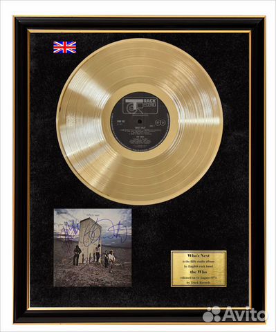 The Who подарочный винил в рамке