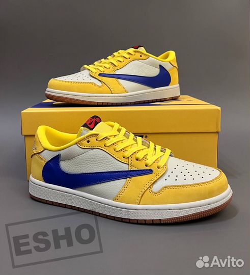 Nike Jordan 1 Low Travis Scott Canary Yellow Lux