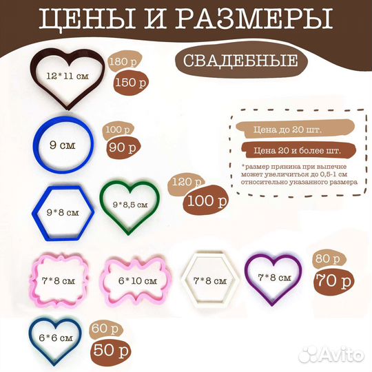 Свадебные пряники