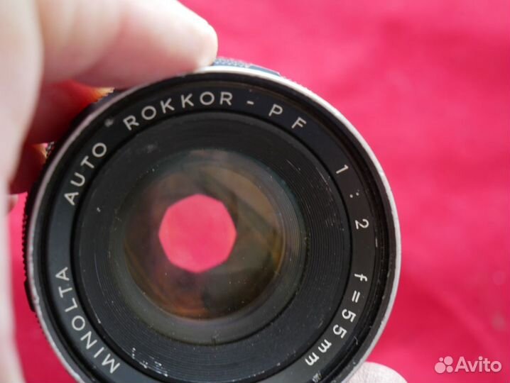 Шикарный старик minolta auto rokkor PF 55mm F2