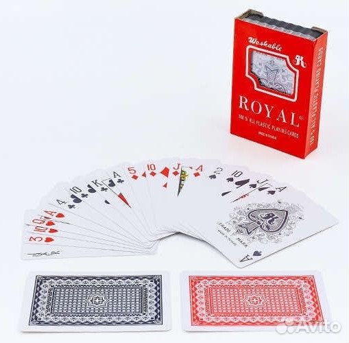 Карты игральные покерные