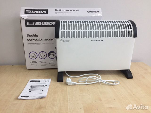 Конвектор (обогреватель) Polo 2000M Edisson