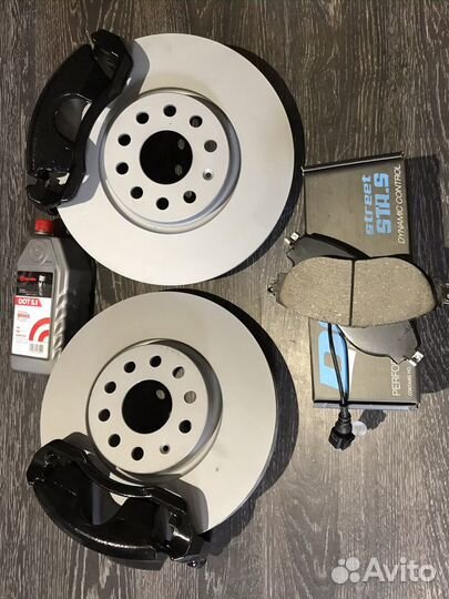 Передние тормоза 314/30 VW audi seat skoda