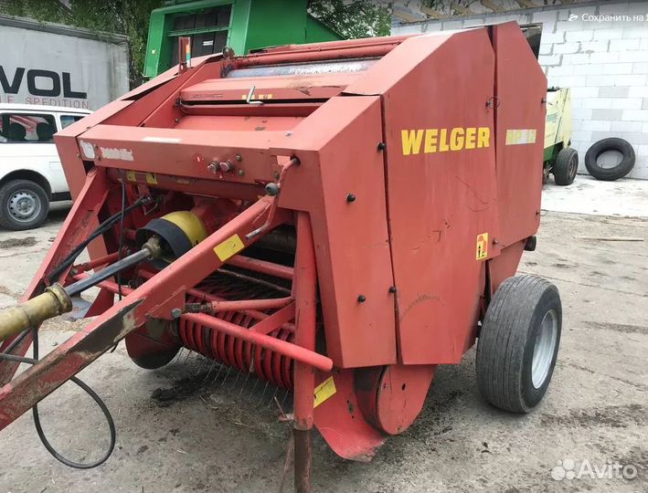 Пресс-подборщик Welger RP 12, 1905