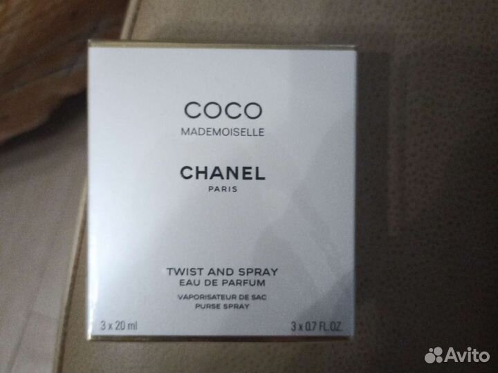 Coco mademoiselle духи 3*20ml