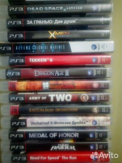 Sony PS3 игры читать объявление полностью