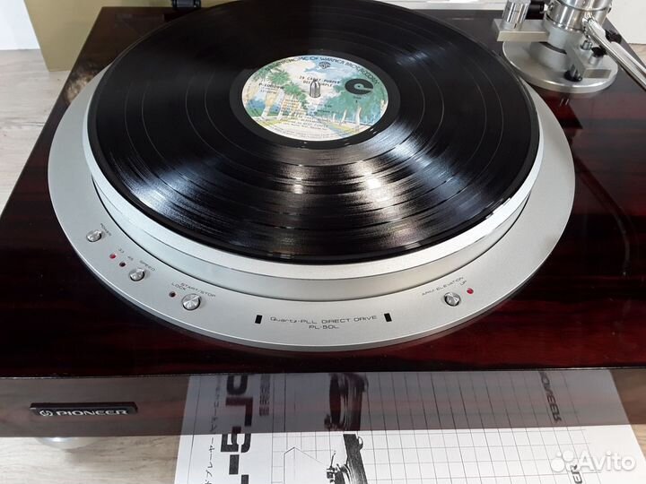Проигрыватель винила pioneer pl 50 l
