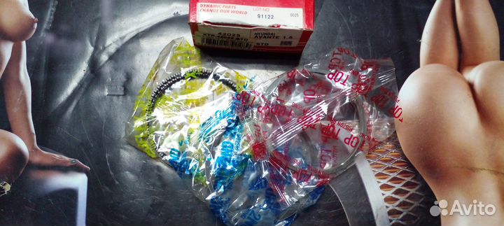 Кольца поршневые, стандарт, комплект на мотор