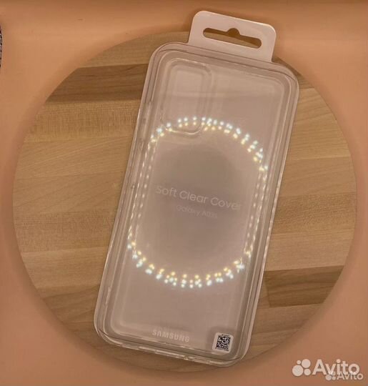 Чехол-накладка Samsung A03s прозрачный оригинал