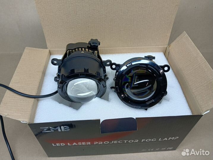 LED лазерные противотуманные фары Ford vesta