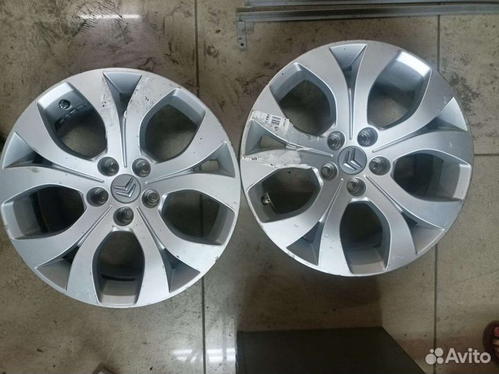 Литые диски r17 на Citroen