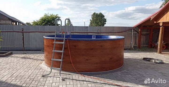 Морозоустойчивый бассейн лагуна 3.5/1.25