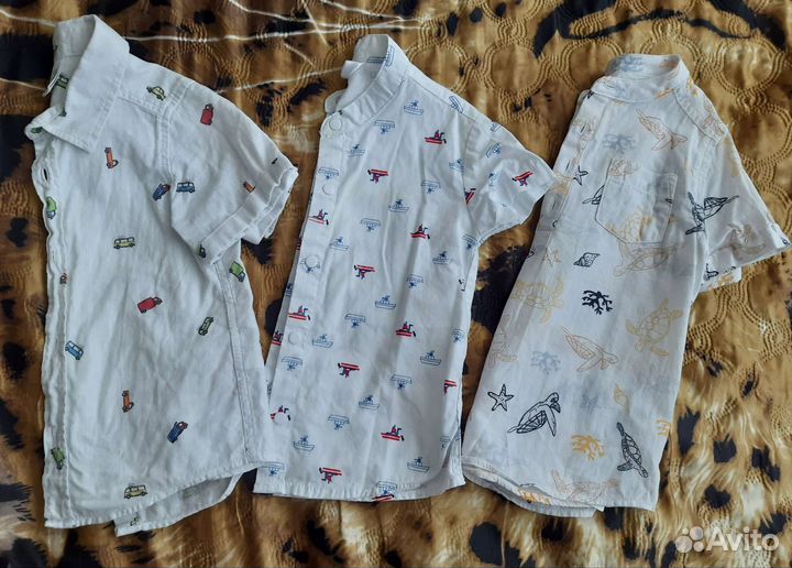 Рубашка на мальчика 98
